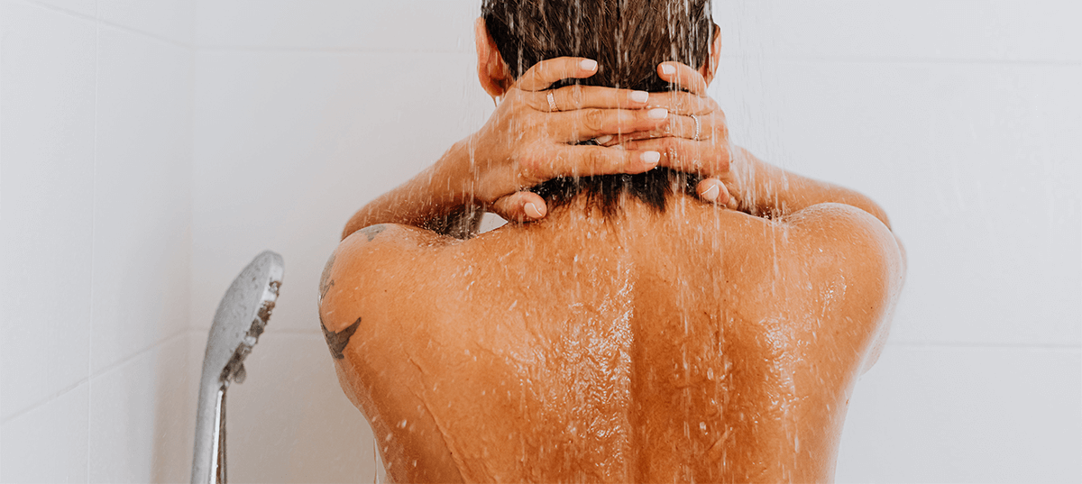 Woman taking a shower. Image credit: Karolina Grabowska