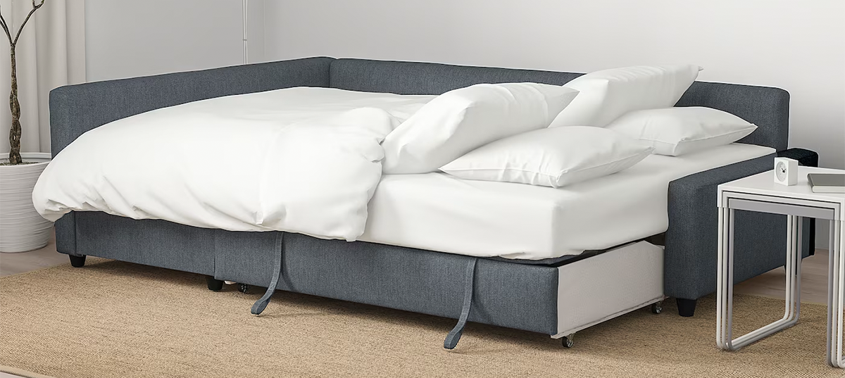 Sofa bed. Image credit: Ikea.