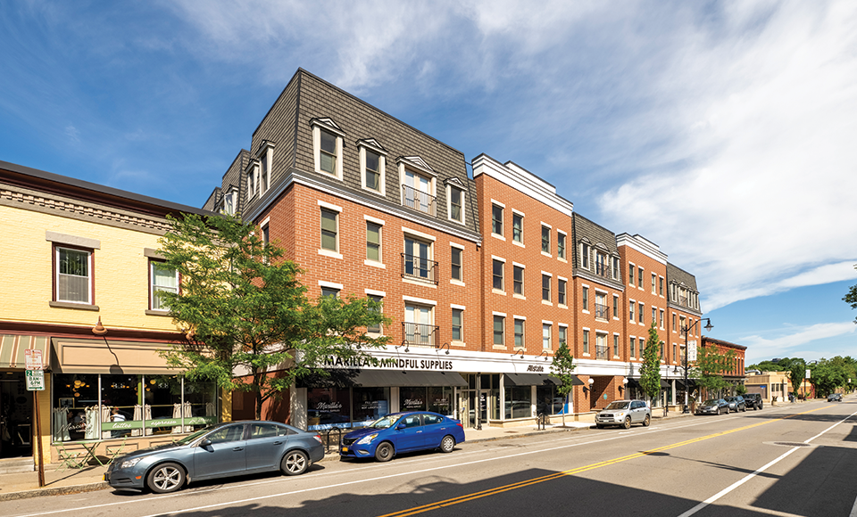Exterior of South & Hickory Place